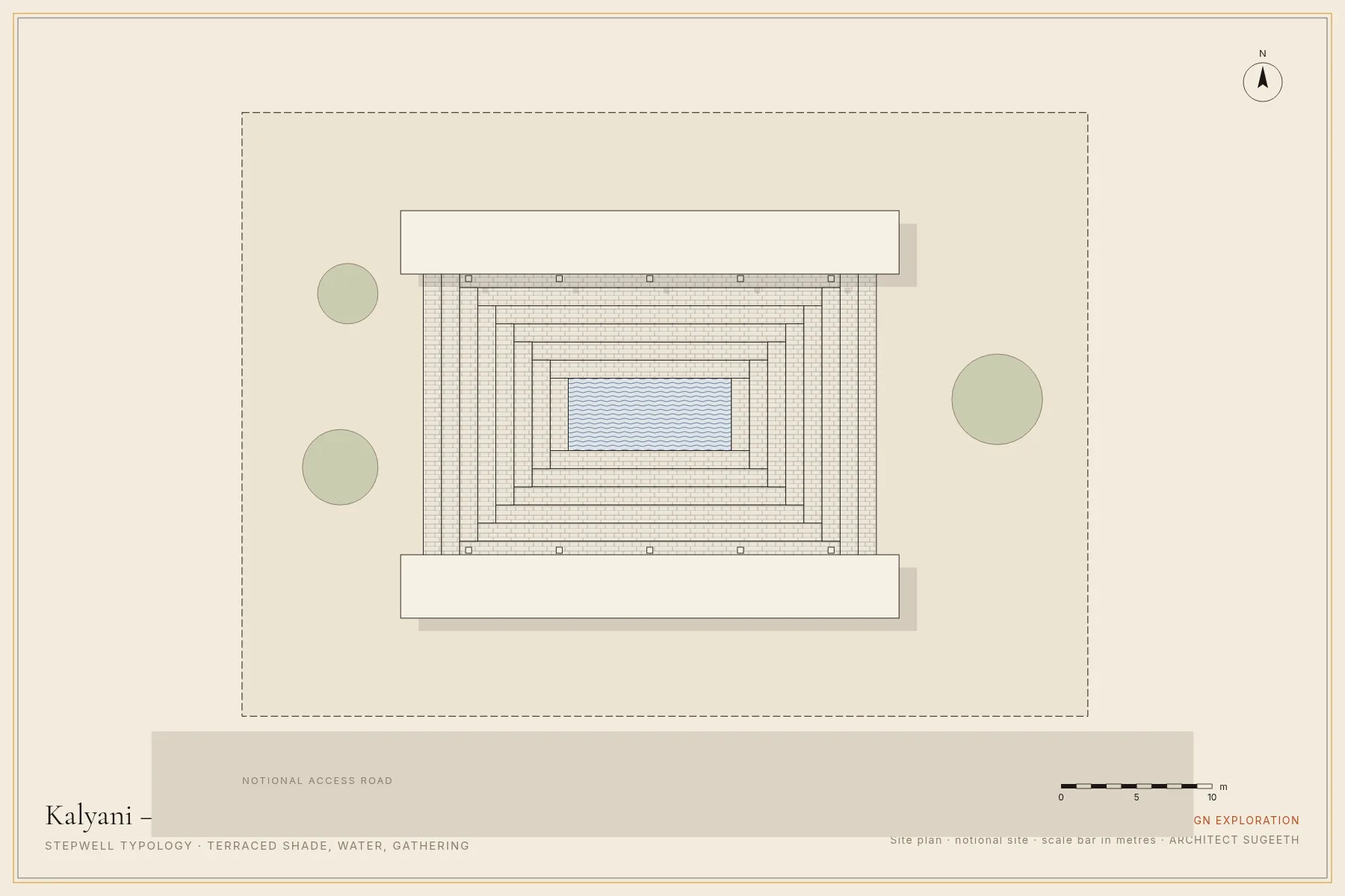 Site plan · Concept study · not built
