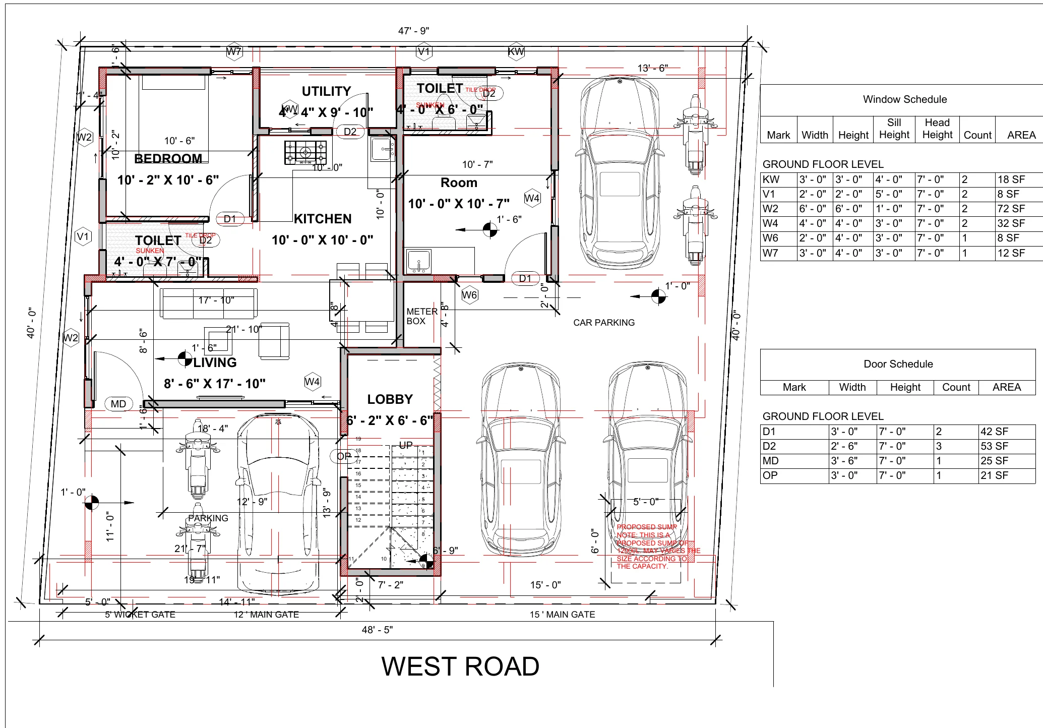 Ground floor plan · concept
