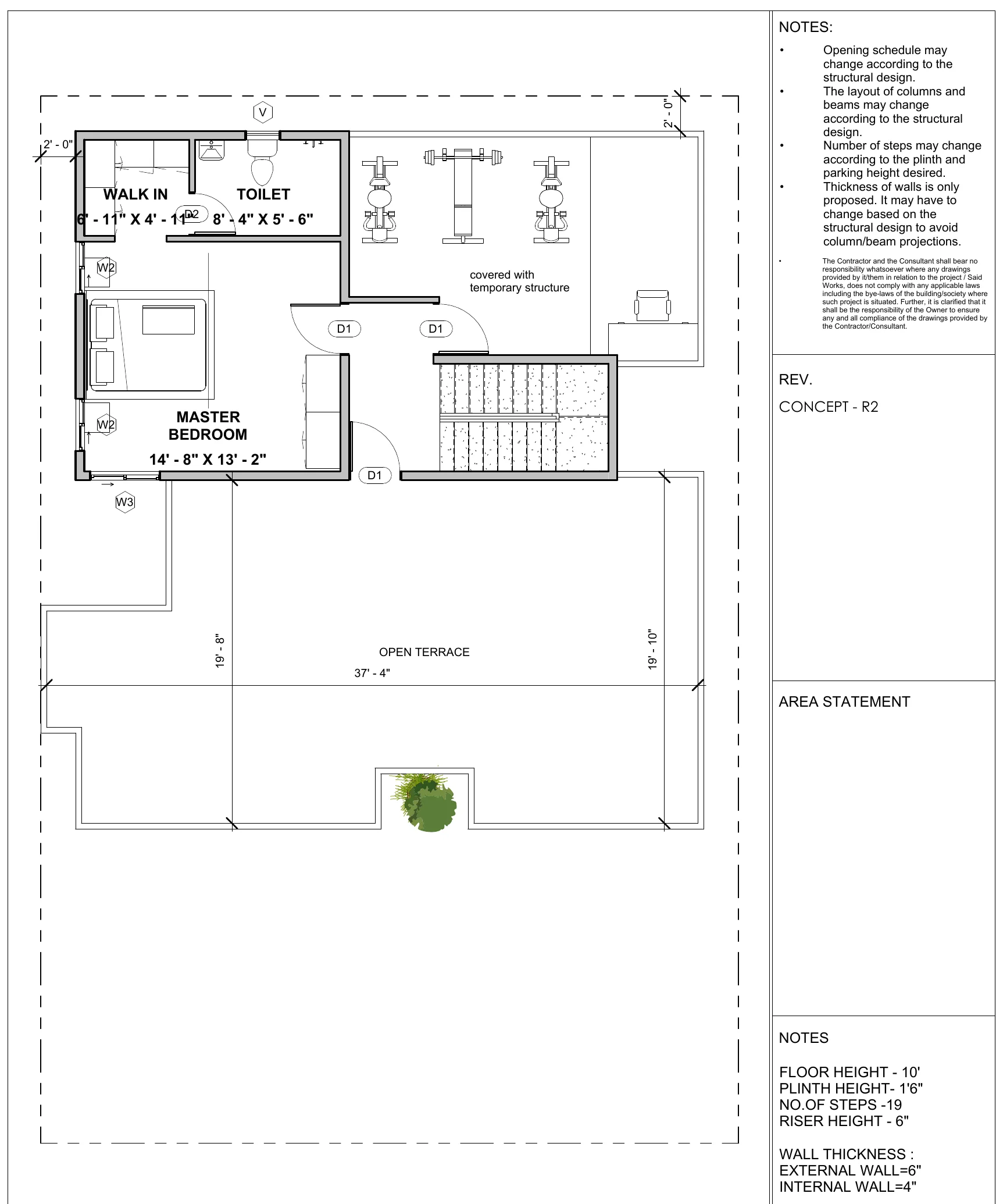 First floor plan · concept
