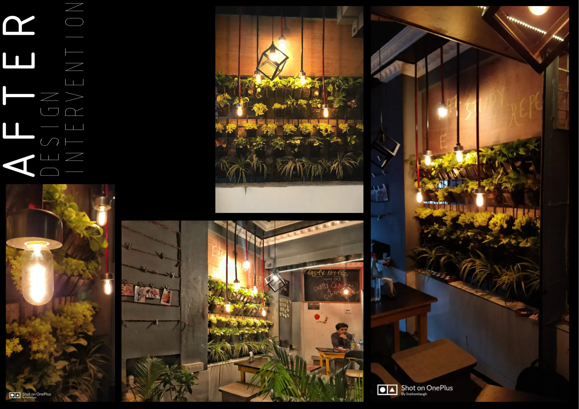 Student café: Built
